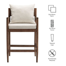 Remington Wood Counter Stool