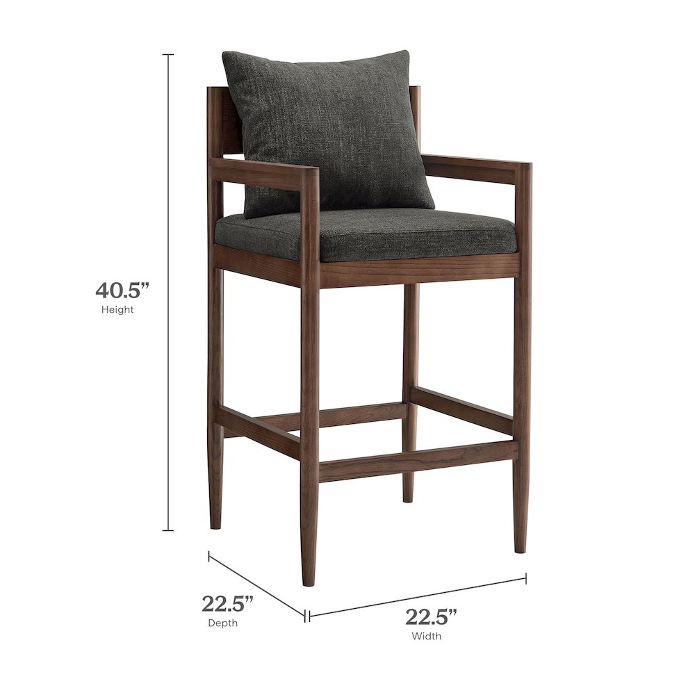 Remington Wood Bar Stool