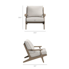 Saratoga Outdoor Patio Teak Wood Armchair