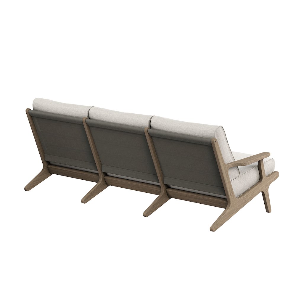Saratoga Outdoor Patio Teak Sofa