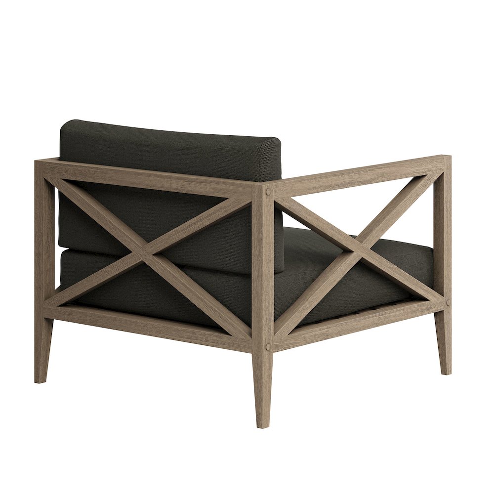 Northlake Outdoor Patio Teak Armchair