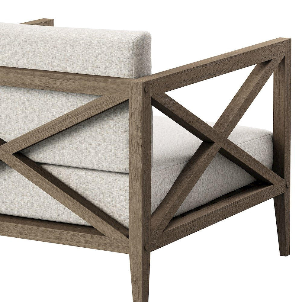 Northlake Outdoor Patio Teak Armchair