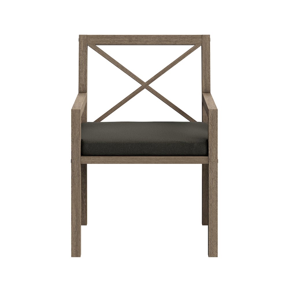 Northlake Outdoor Patio Teak Dining Armchair