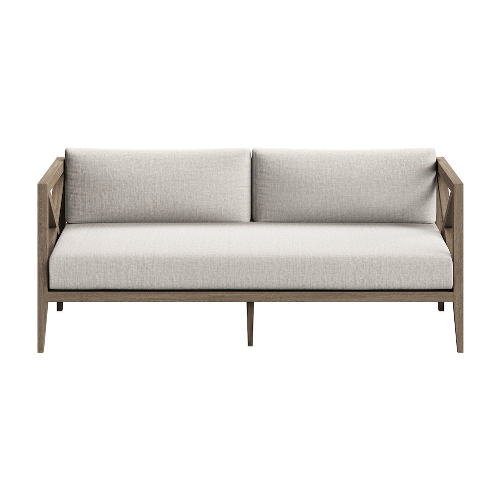 Northlake Outdoor Patio Teak Loveseat