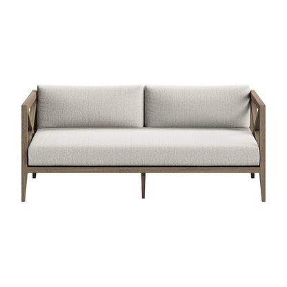 Northlake Outdoor Patio Teak Loveseat