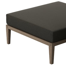 Northlake Outdoor Patio Teak Ottoman