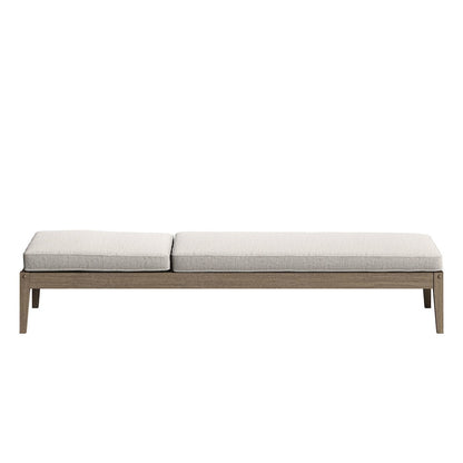 Northlake Outdoor Patio Teak Chaise Lounge