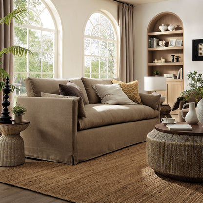 Wellfleet 85" Slipcovered Fabric Sofa