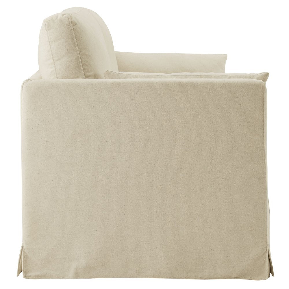 Wellfleet 85" Slipcovered Fabric Sofa