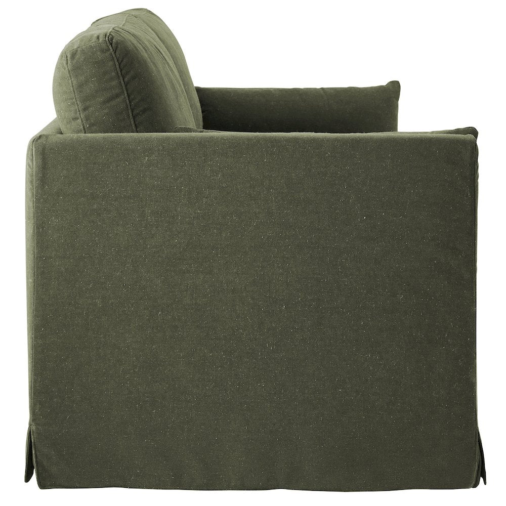 Wellfleet 85" Slipcovered Fabric Sofa