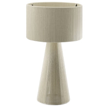 Gia Handwoven Cotton Thread Striped or Plain Table Lamp