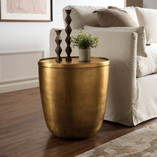 Viora Metal Storage Side Table