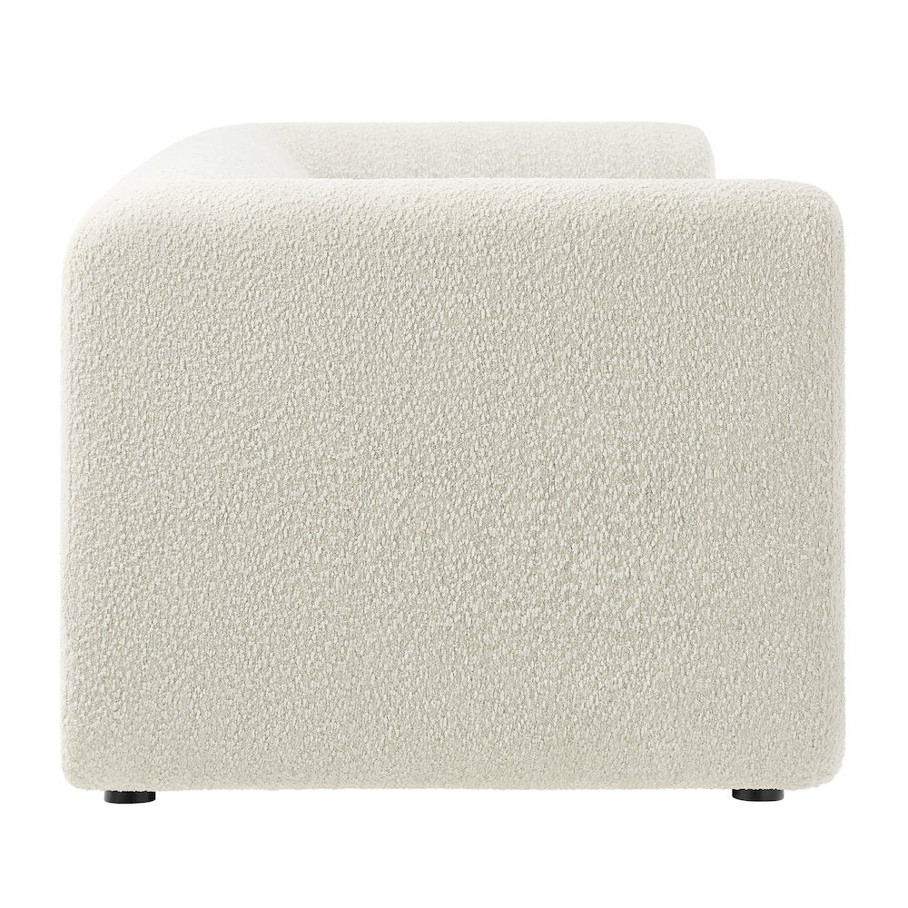 Leif 89" Boucle Upholstered Sofa