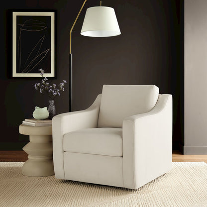 Liora Performance Velvet Armchair
