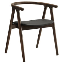 Henry Vegan Leather and Wood Dining Chair