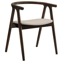 Henry Vegan Leather and Wood Dining Chair