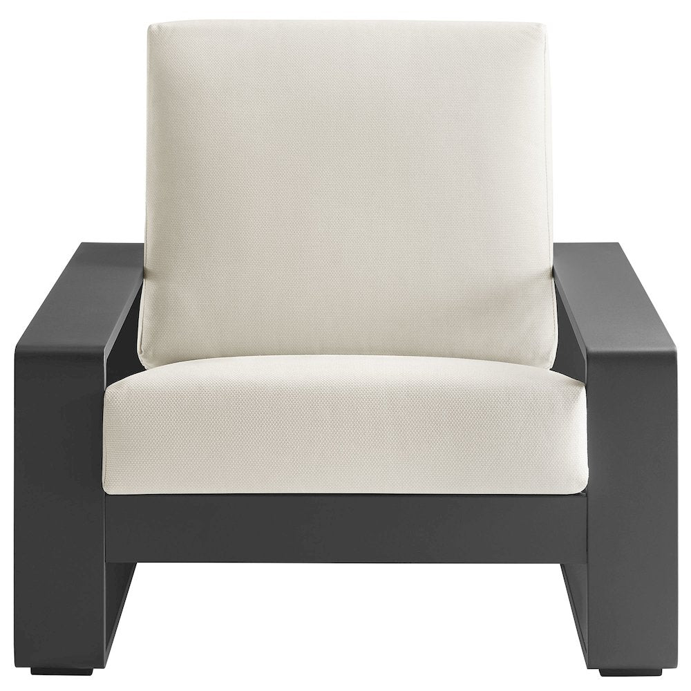 Lirienne Outdoor Patio Aluminum Armchair