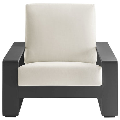Lirienne Outdoor Patio Aluminum Armchair