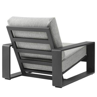 Lirienne Outdoor Patio Aluminum Armchair