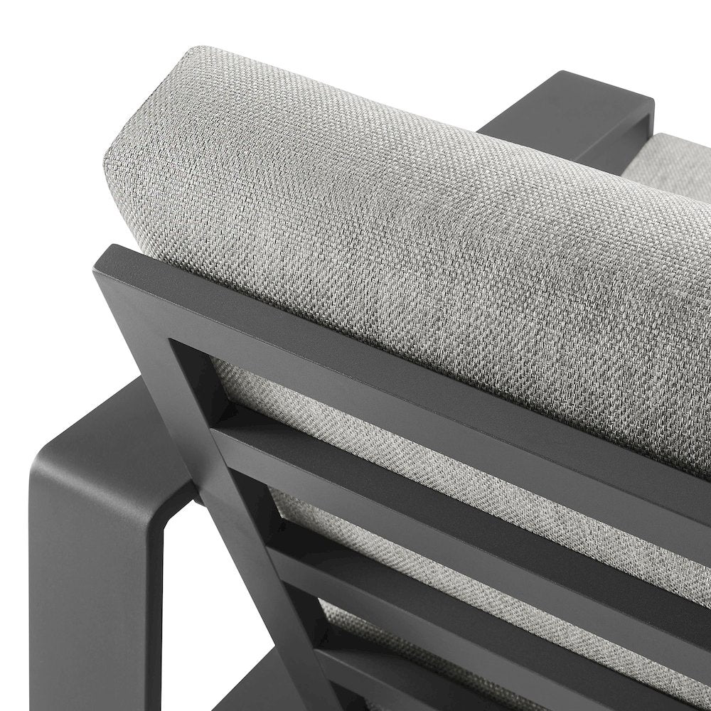 Lirienne Outdoor Patio Aluminum Armchair