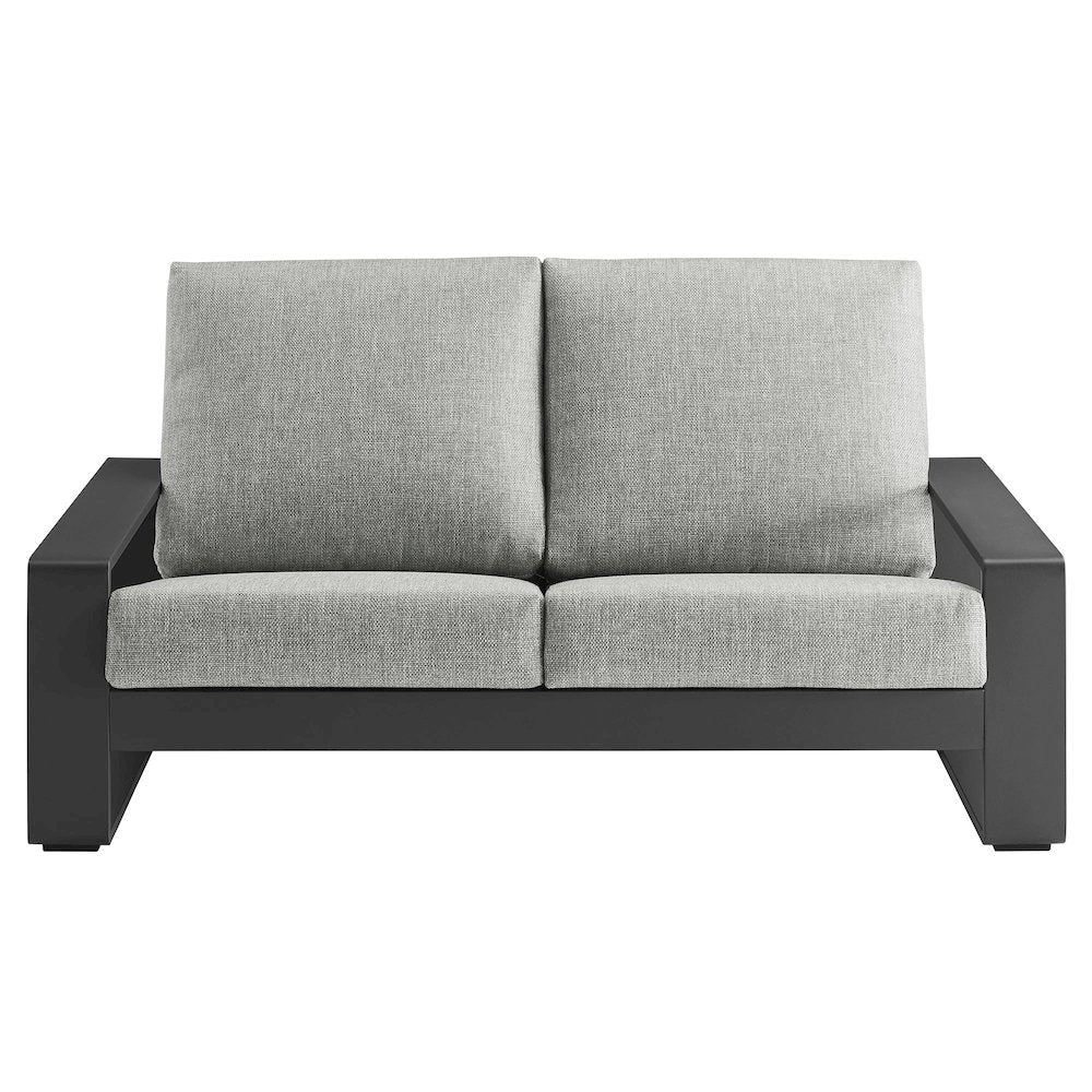 Lirienne Outdoor Patio Aluminum Loveseat
