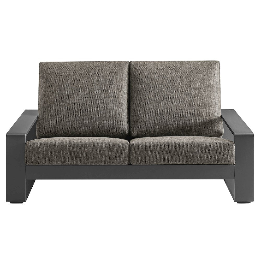 Lirienne Outdoor Patio Aluminum Loveseat