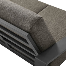Lirienne Outdoor Patio Aluminum Loveseat