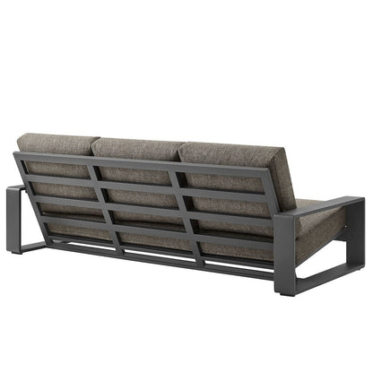 Lirienne Outdoor Patio Aluminum Sofa