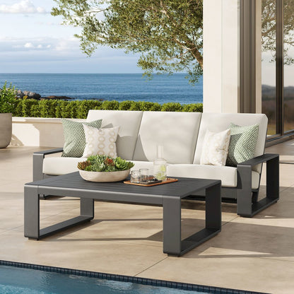 Lirienne 2-Piece Outdoor Patio Aluminum Furniture Set
