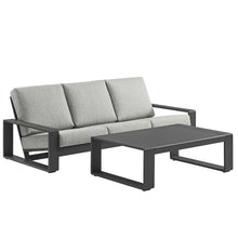 Lirienne 2-Piece Outdoor Patio Aluminum Furniture Set