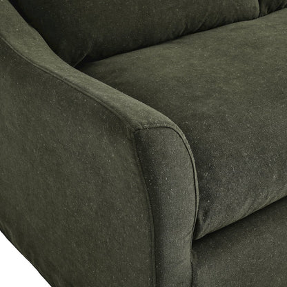 Somerset 92" Linen Blend Slipcovered Sofa