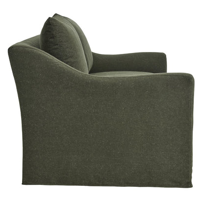 Somerset 70" Linen Blend Slipcovered Loveseat
