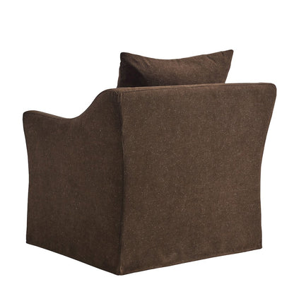 Somerset Linen Blend Slipcovered Armchair