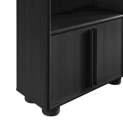 Bellamy Tall Arched Display Cabinet Bookcase