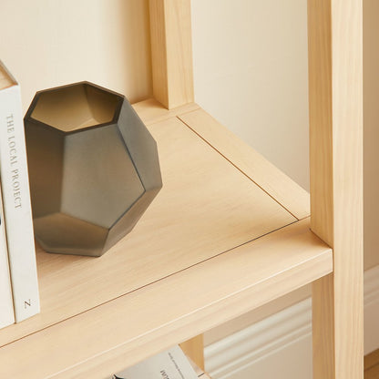 Vexley 72 Inch Tall Narrow Arched Bookshelf