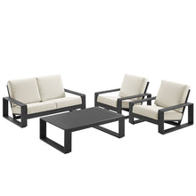Lirienne 4-Piece Outdoor Patio Aluminum Furniture Set