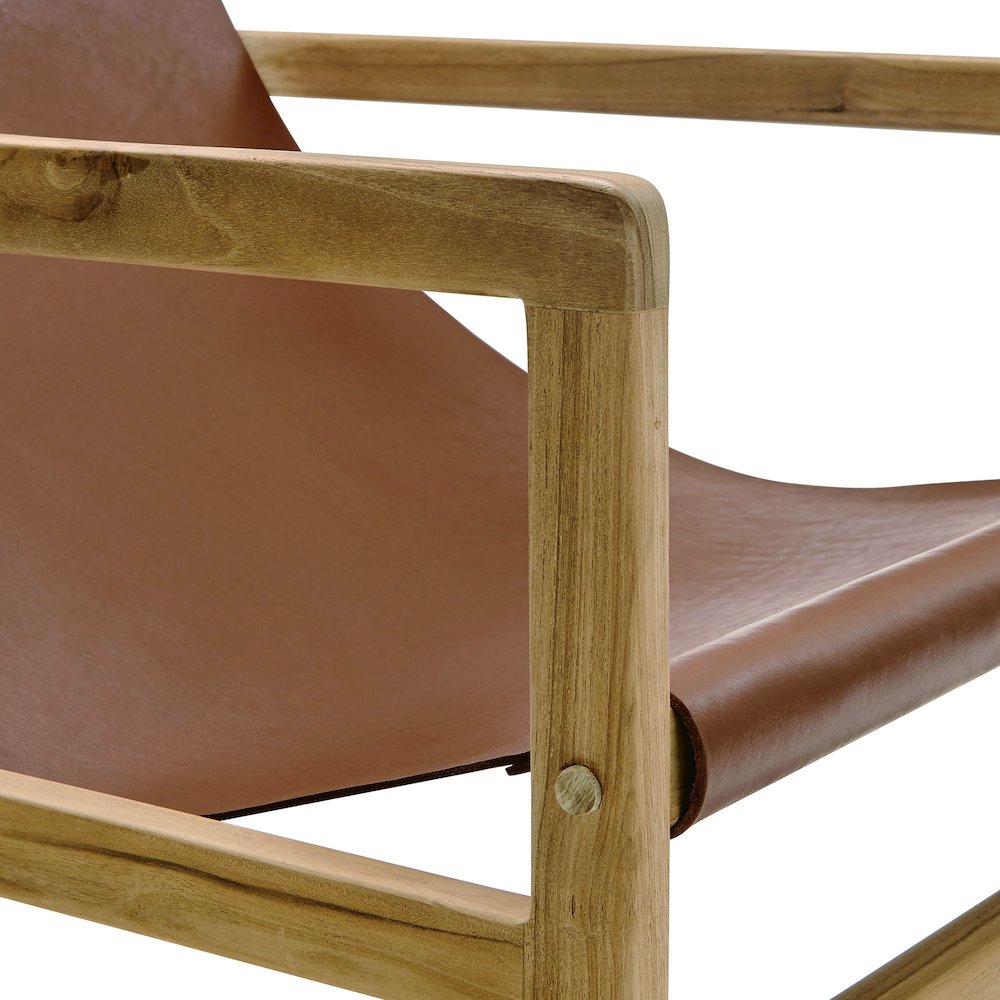 Sonora Leather Sling Chair