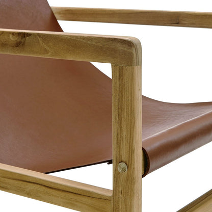 Sonora Leather Sling Chair