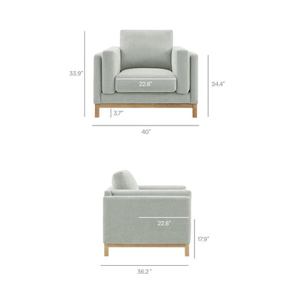 Roscoe Fabric Armchair