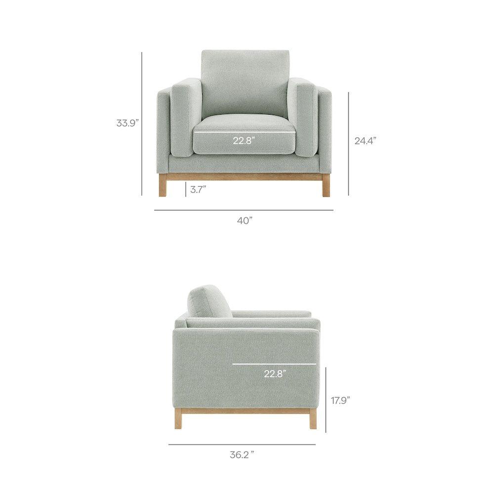 Roscoe Fabric Armchair