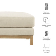 Roscoe Fabric Ottoman