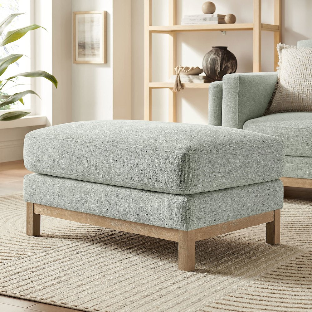 Roscoe Fabric Ottoman