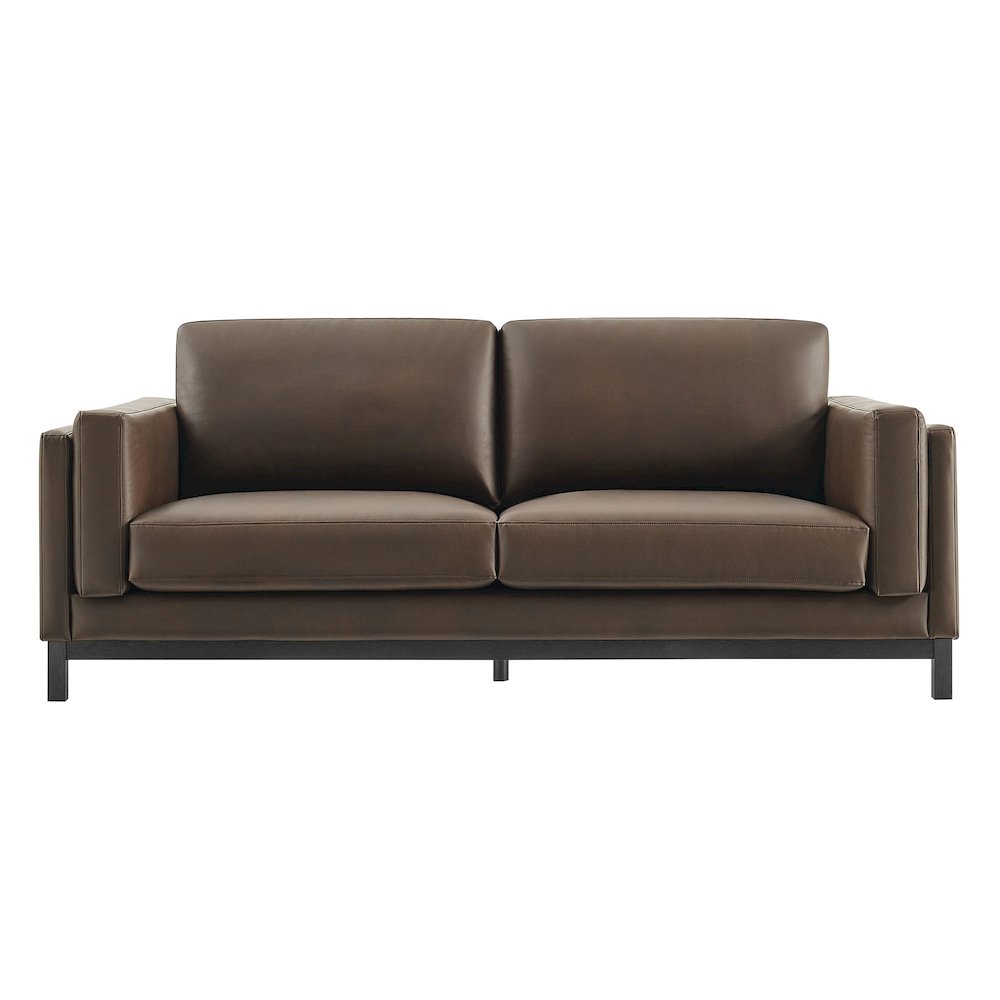 Roscoe 81 inch Vegan Leather Sofa