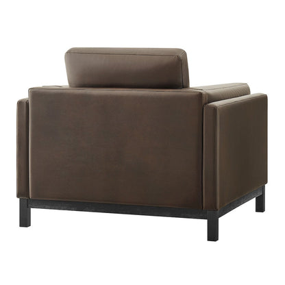 Roscoe Vegan Leather Armchair