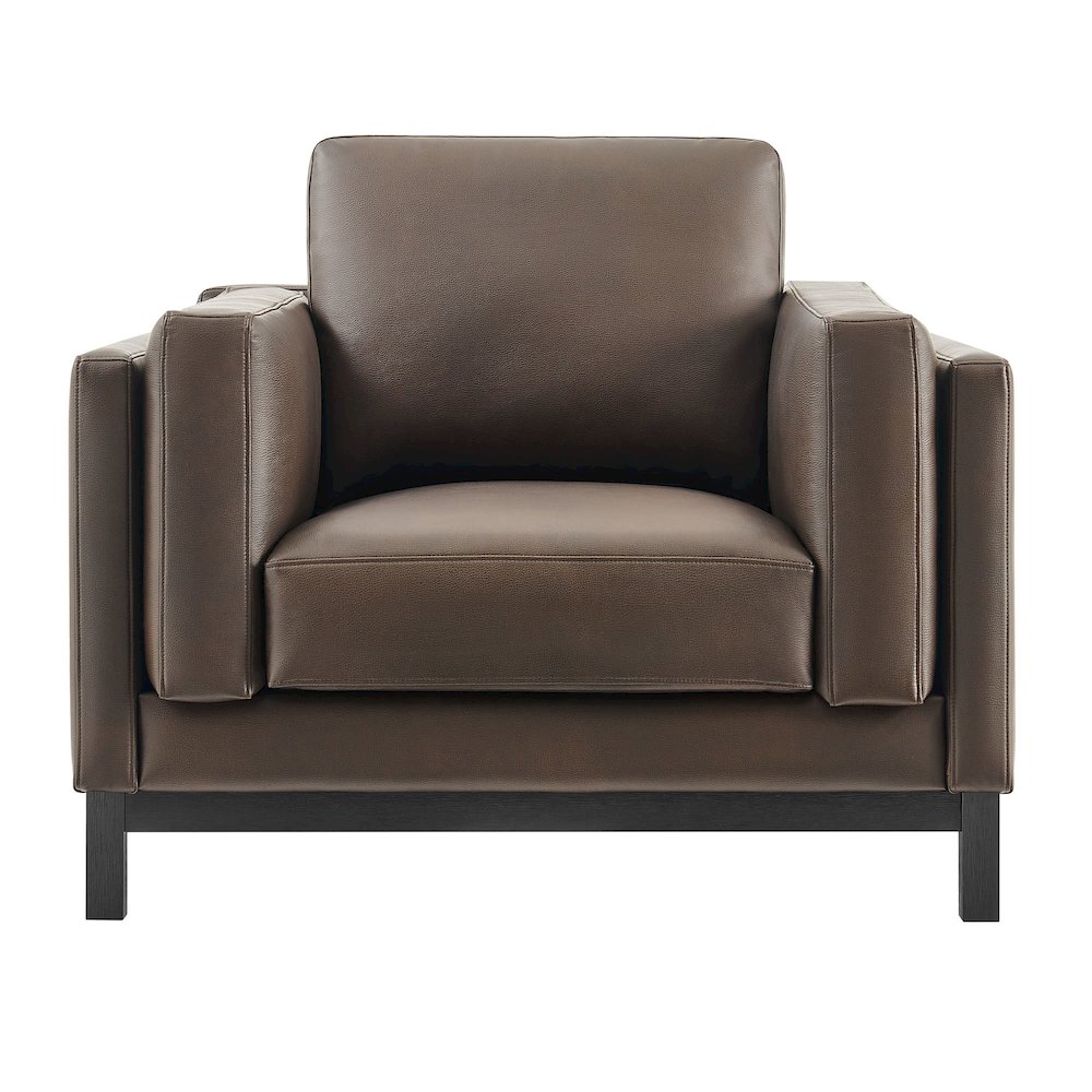 Roscoe Vegan Leather Armchair