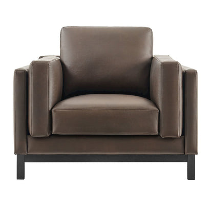 Roscoe Vegan Leather Armchair
