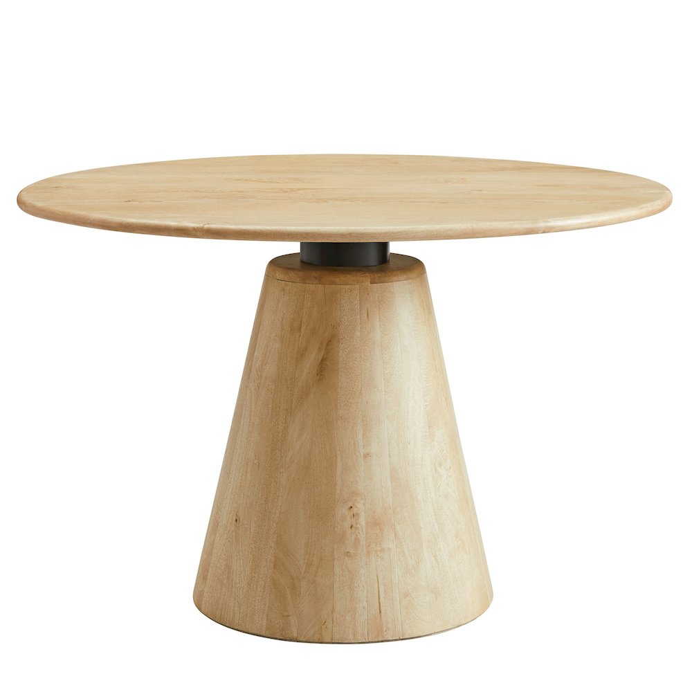 Sabelle 47" Round Wood Dining Table