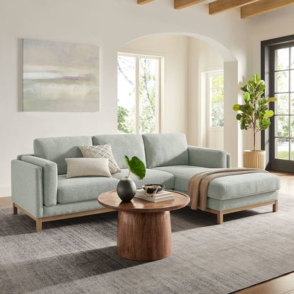 Roscoe Right-Facing Fabric Sectional Sofa with Chaise