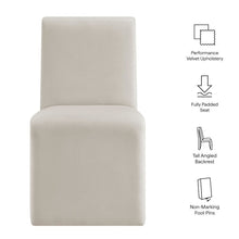 Emory Upholstered Performance Velvet Dining Side Chair