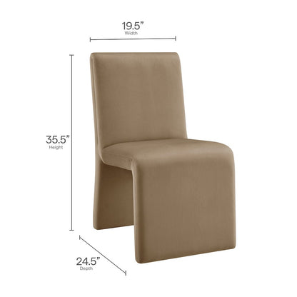 Emory Upholstered Performance Velvet Dining Side Chair